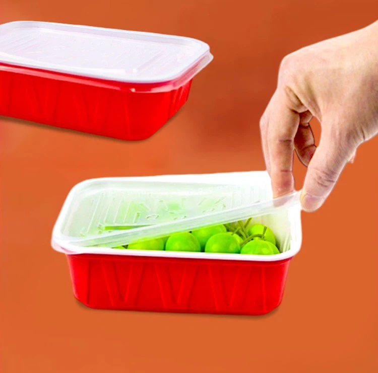 Hot Selling Red And White Corrugated Packaging Container